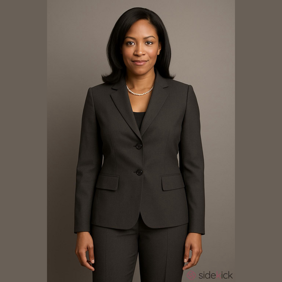The Limited Gray Pantsuit - Picture 1 of 4